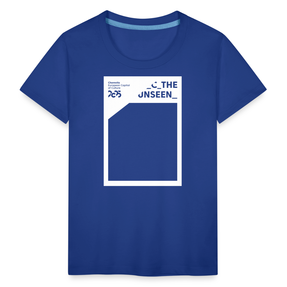 CTU Frame - Kinder T-Shirt - Königsblau