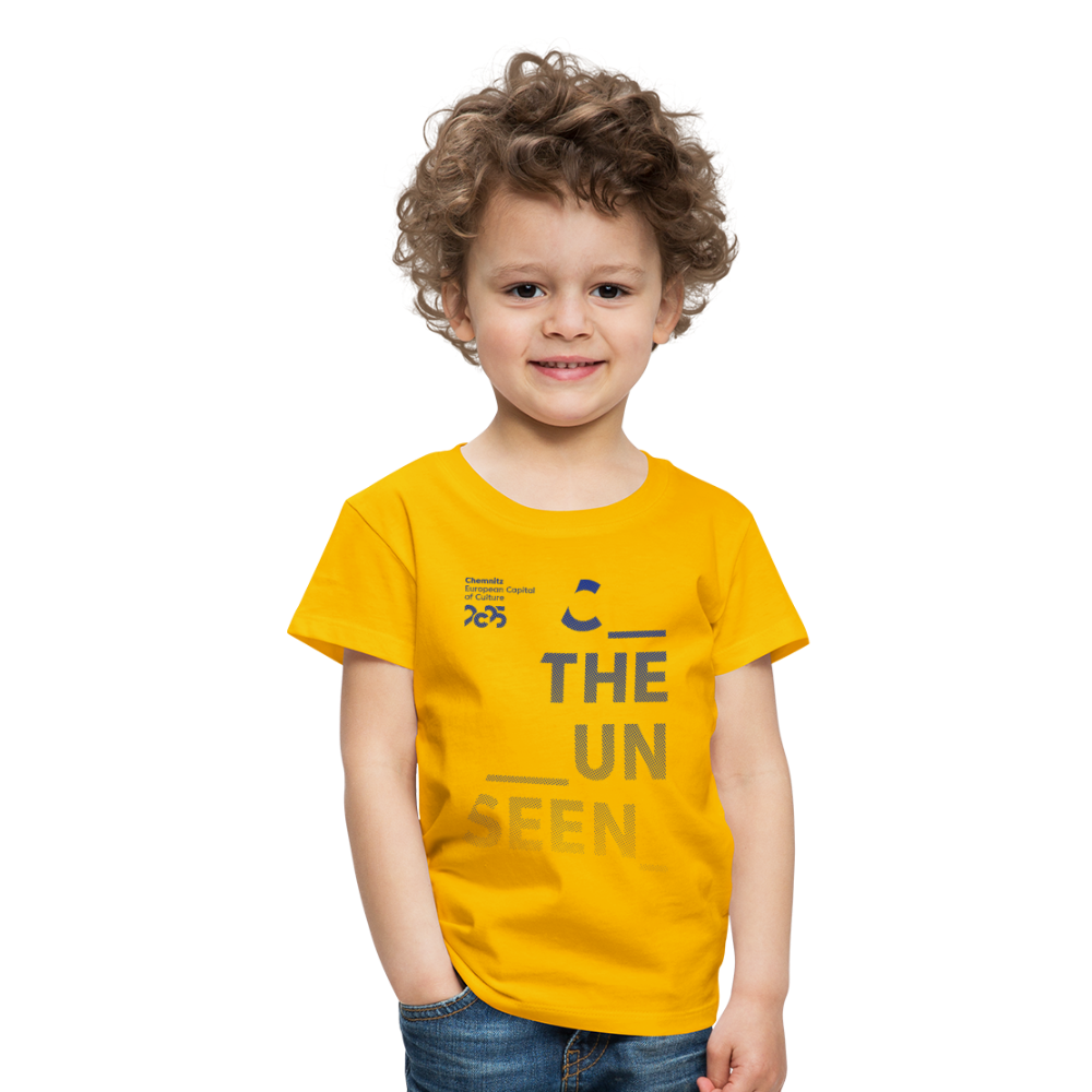 C the Unseen - Kinder Premium T-Shirt - Sonnengelb