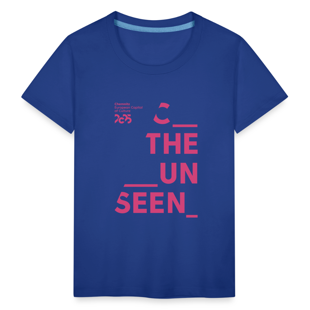 C the unseen - Kinder Premium T-Shirt - Königsblau