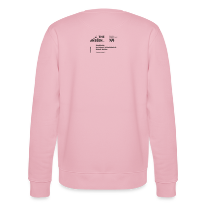 Stadhalle Vorderseite - Organic Unisex Crew Longsleeve - Hellrosa