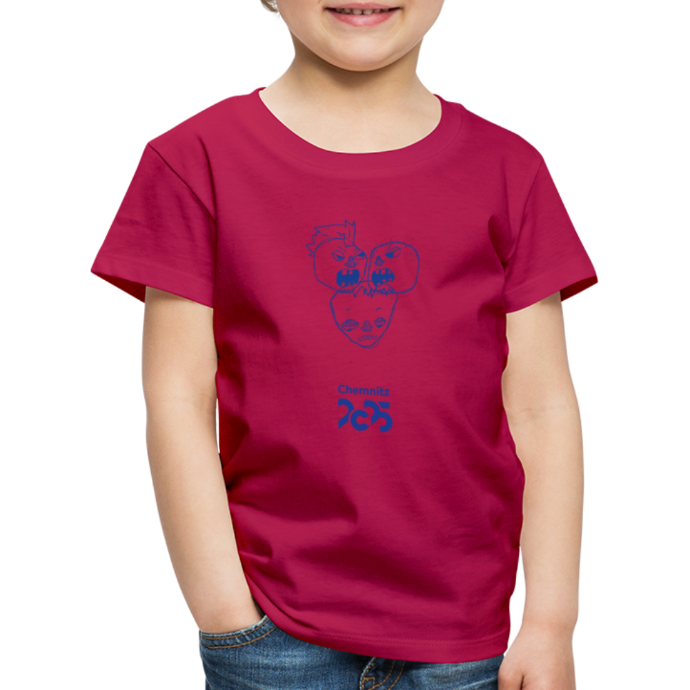 Silent Middle - Kinder T-Shirt - dunkles Pink