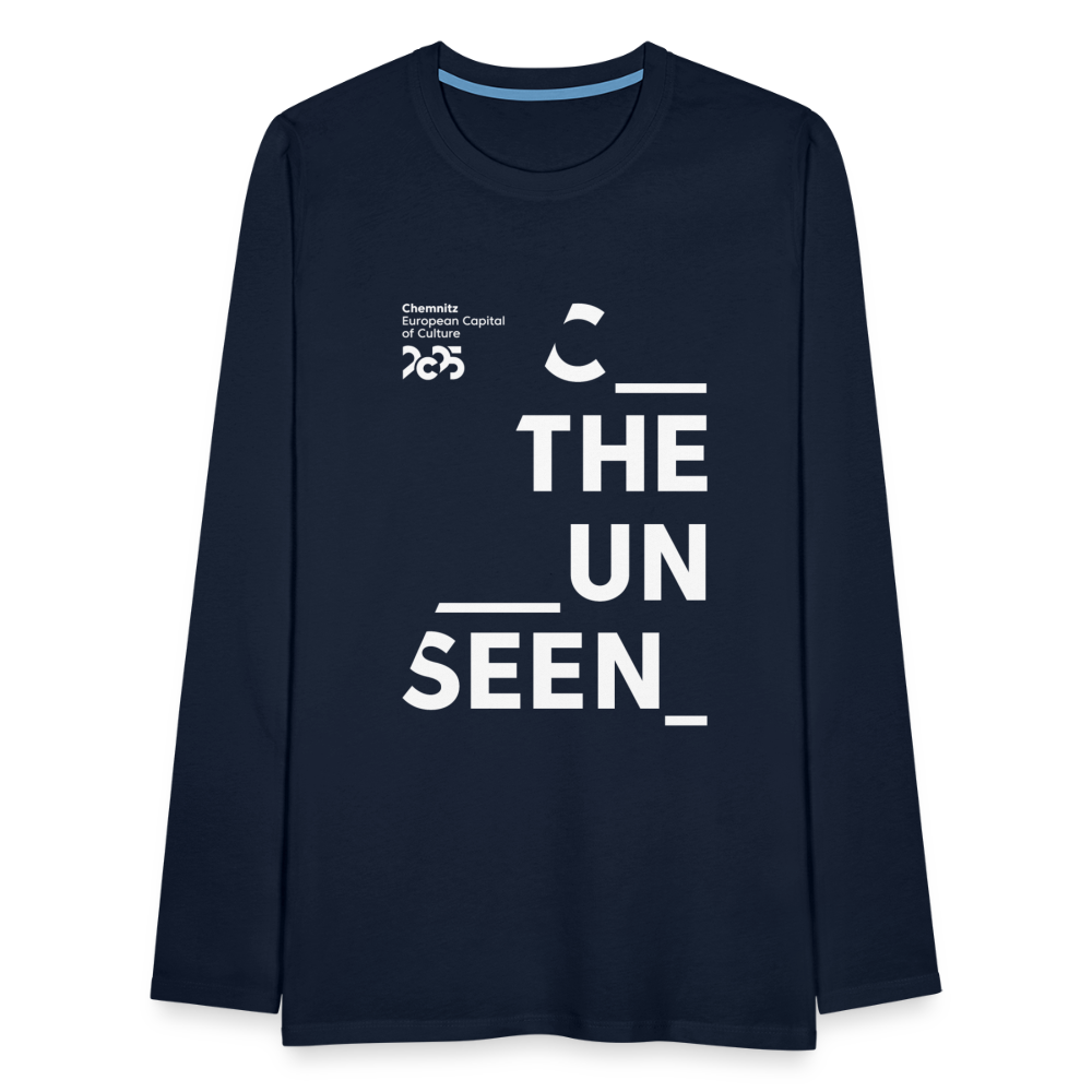 C the unseen - Unisex Longsleeve - Navy