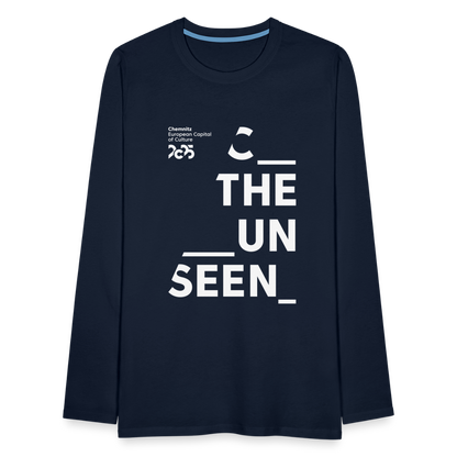 C the unseen - Unisex Longsleeve - Navy