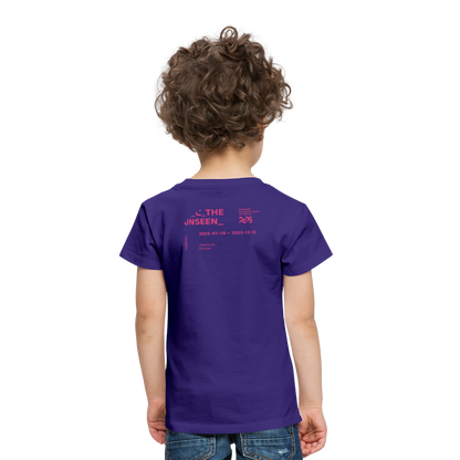 C the unseen - Kinder Premium T-Shirt - Lila