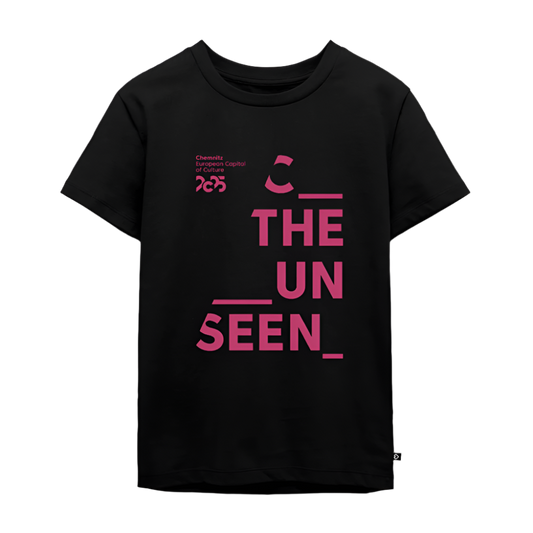 C the Unseen - Kinder T-Shirt rosa Druck - Schwarz