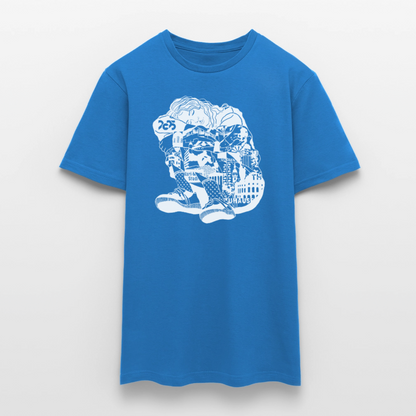 C The Dream - Unisex T-Shirt weißer Druck - Royalblau