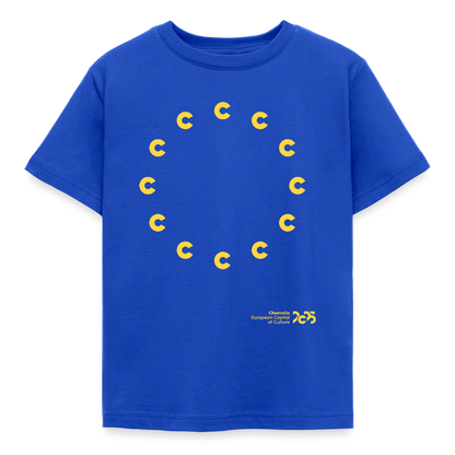 C the Union - Kinder T-Shirt - Royalblau