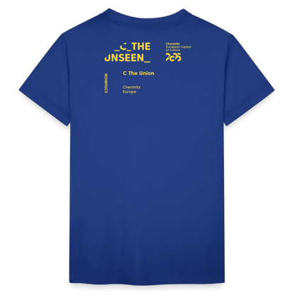 C the Union - Kinder T-Shirt - Royalblau