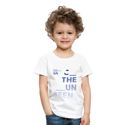 C the Unseen Verlauf - Kinder T-Shirt - Weiß