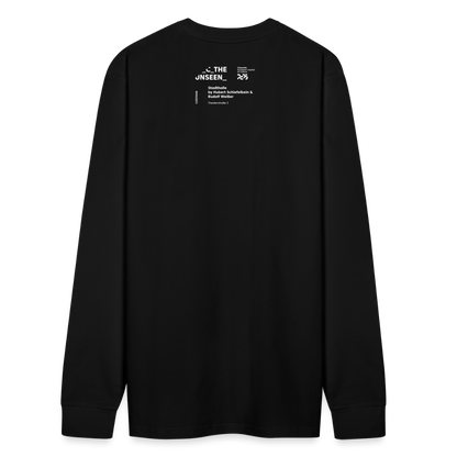 Stadthalle Vorderseite - Organic Unisex Longsleeve - Schwarz