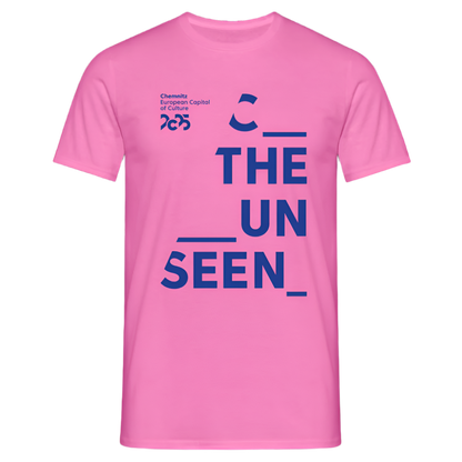 C the unseen blau - Unisex T-Shirt - Pink