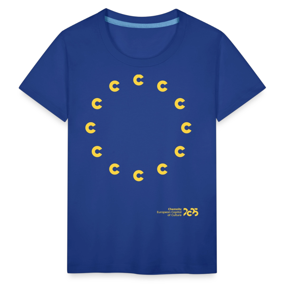 C the Union - Kinder T-Shirt - Royalblau