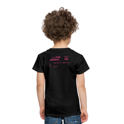 C the unseen - Kinder Premium T-Shirt - Schwarz