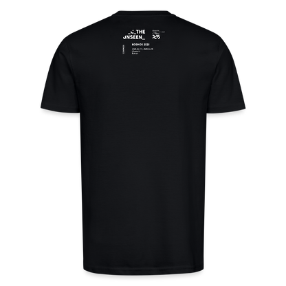 KOSMOS Original white - Organic Unisex T-Shirt - Schwarz