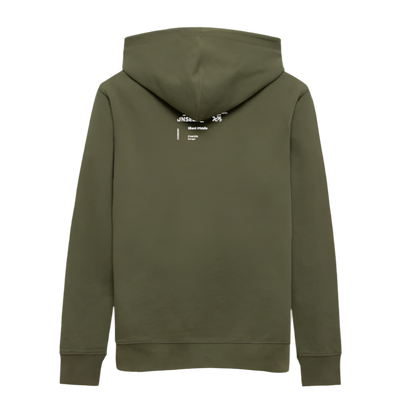 Silent Middle - Unisex Bio-Hoodie - Khaki Grün