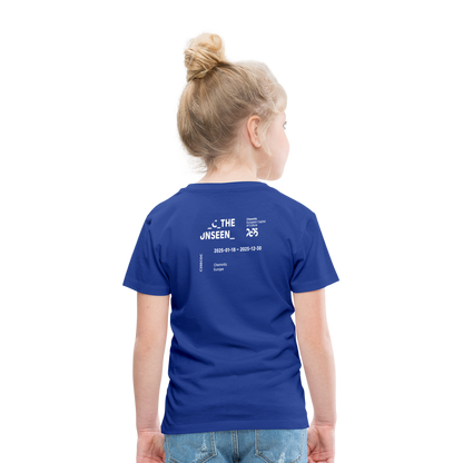 CTU Frame - Kinder T-Shirt - Königsblau