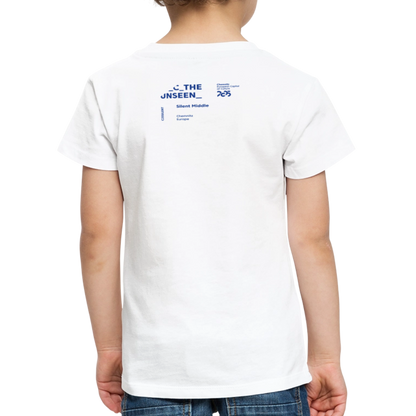 Silent Middle - Kinder T-Shirt - Weiß