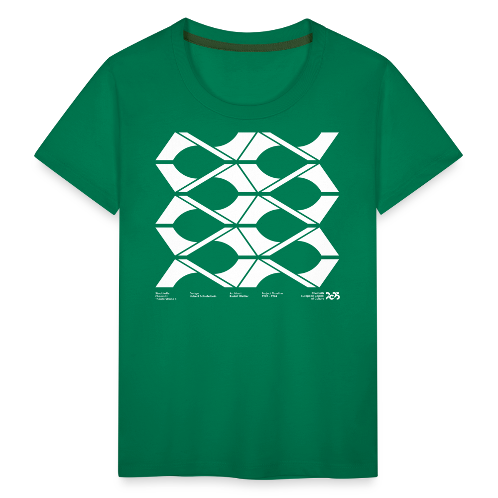 Stadthalle Close-Up - Kinder Premium T-Shirt - Kelly Green