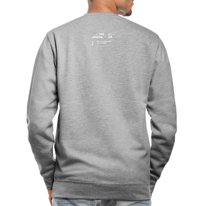 Karl-Marx-Monument - Unisex Sweatshirt - Weißgrau meliert