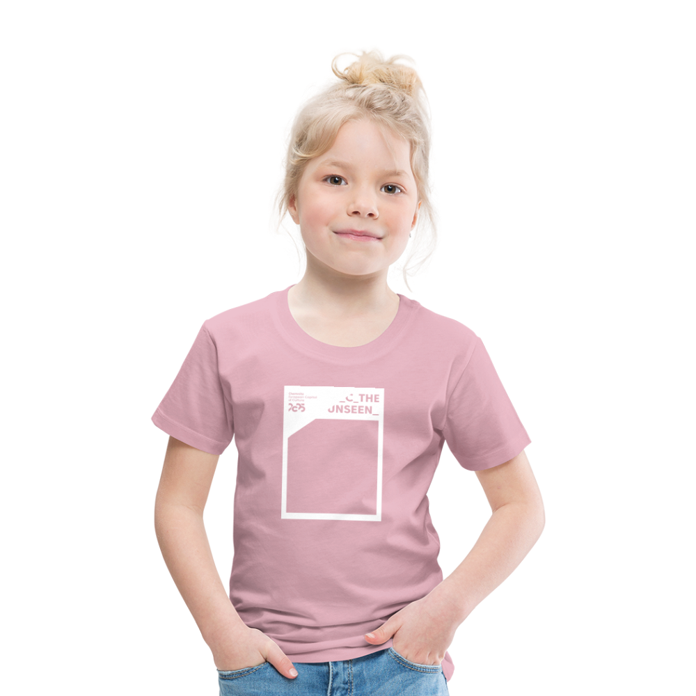 CTU Frame - Kinder T-Shirt - Hellrosa