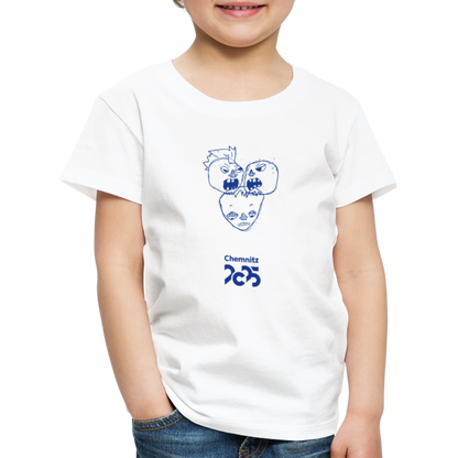 Silent Middle - Kinder T-Shirt - Weiß