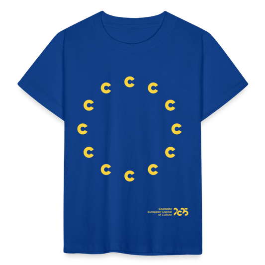 C the Union - Kinder T-Shirt - Royalblau