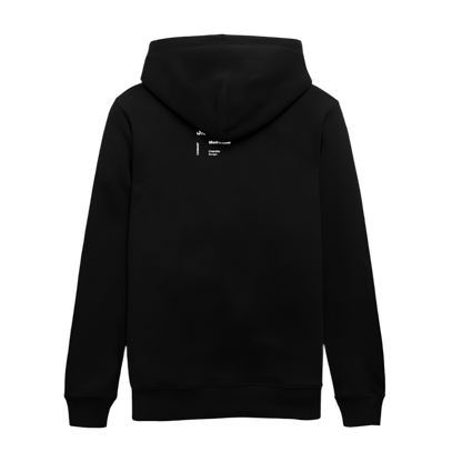 Silent Middle - Unisex Bio-Hoodie - Schwarz