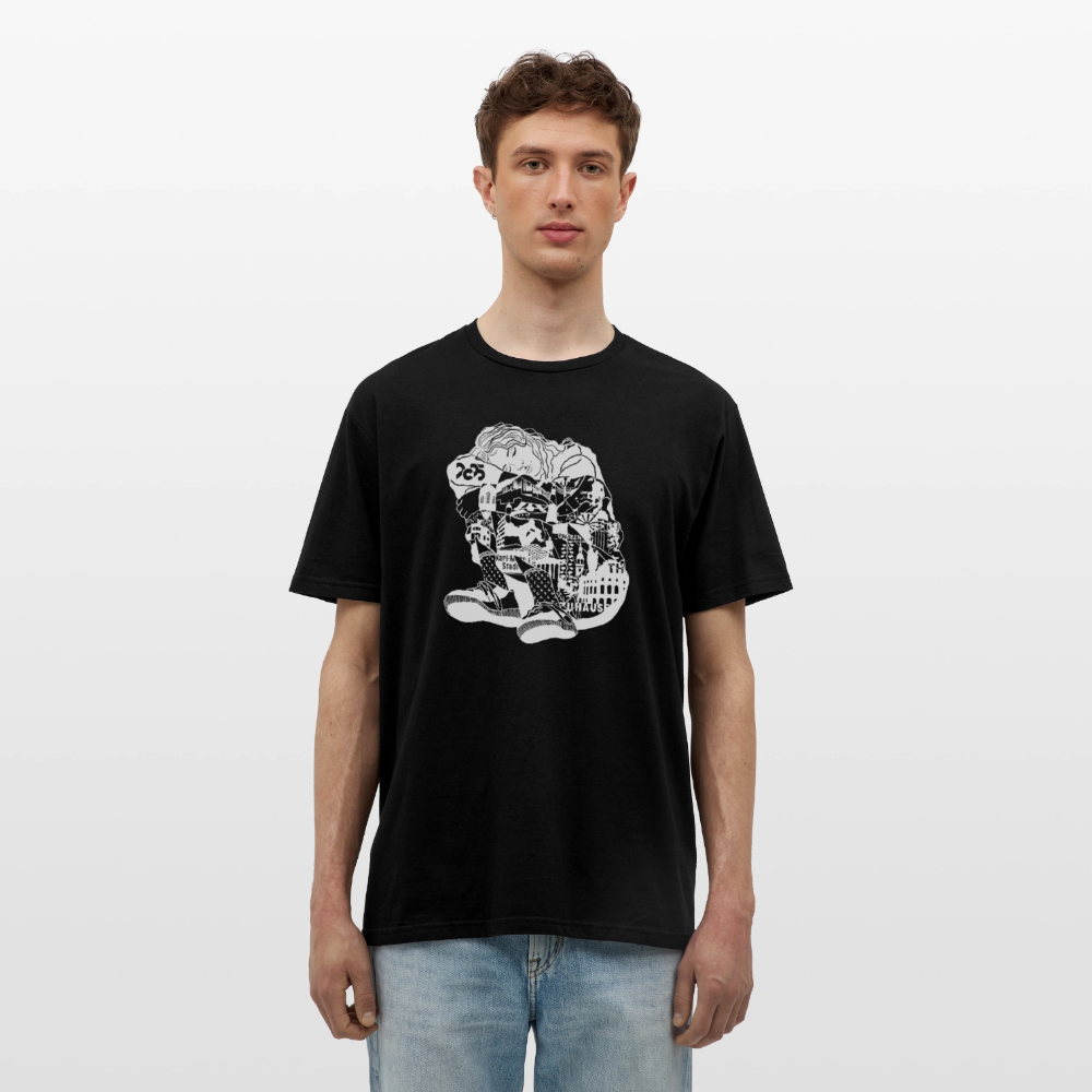 C The Dream - Unisex T-Shirt weißer Druck - Schwarz