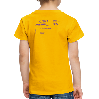 C the History - Kinder T-Shirt - Sonnengelb