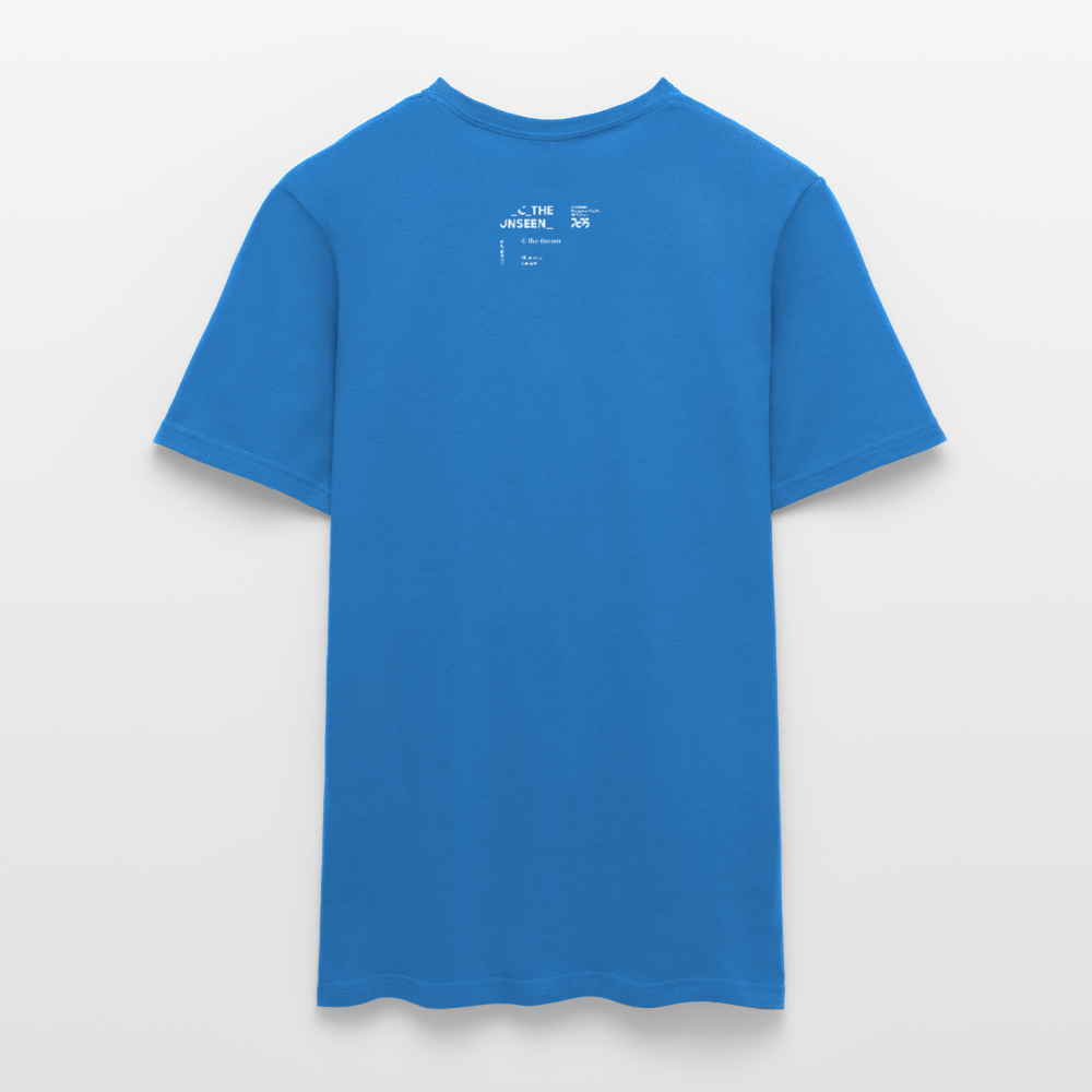 C The Dream - Unisex T-Shirt weißer Druck - Royalblau