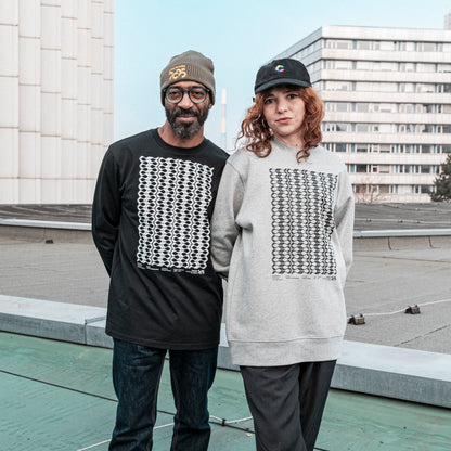 Stadthalle Vorderseite - Organic Unisex Sweatshirt