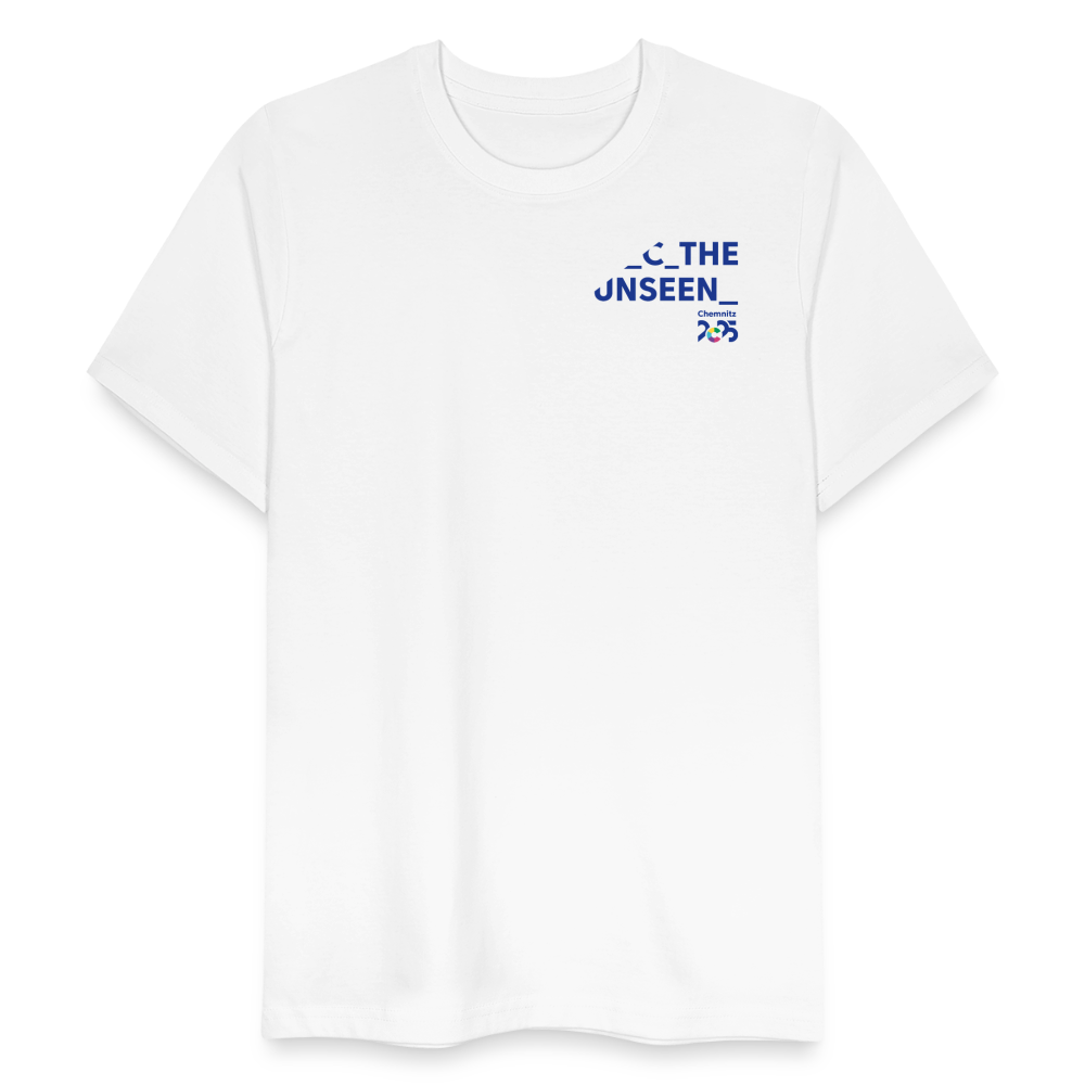 C the Unseen - Unisex Organic T-Shirt - weiß