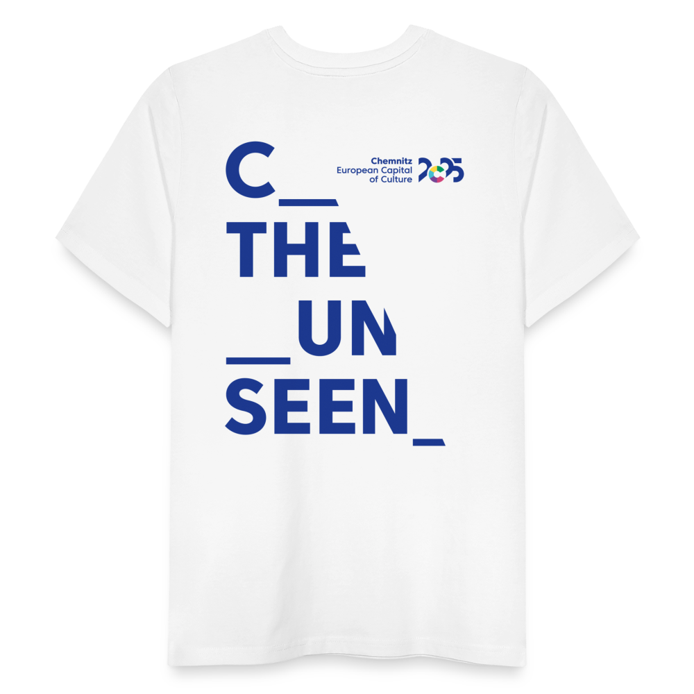 C the Unseen - Unisex Organic T-Shirt - weiß