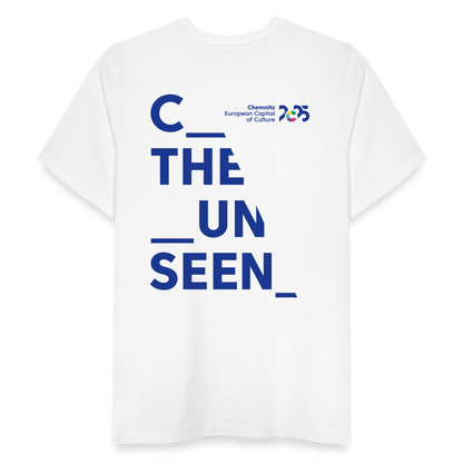 C the Unseen - Unisex Organic T-Shirt - weiß