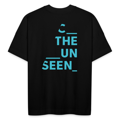 C the Unseen - Unisex Oversize Organic T-Shirt - Schwarz